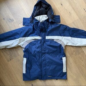 90's Airwalk Evolution Tech Snowboarding Jacket Men's S Lined /Snow Ski Parka